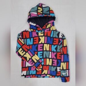 Nike Kids Colorful AOP Graphic Hoodie